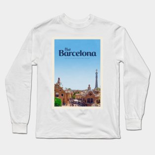 Visit Barcelona Long Sleeve T-Shirt